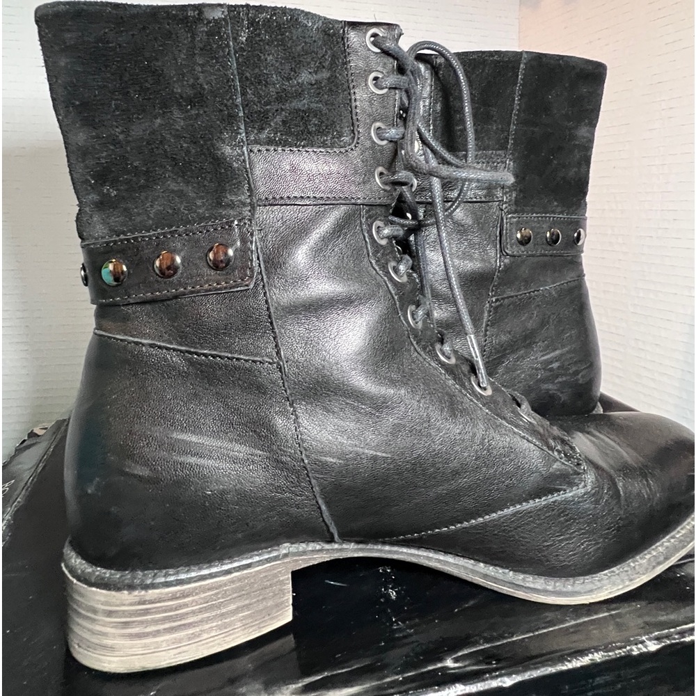 Boutique 9 Leather and Suede booties size 9